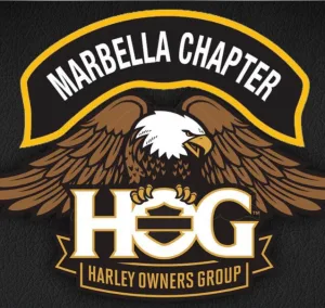 Logotipo marbella chapter HOG Harley Davidson Siebla